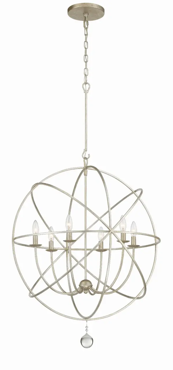 Solaris 28.5" Black Chandelier - Image 16