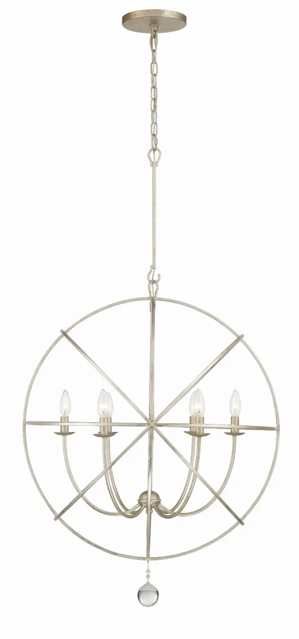 Solaris 28.5" Black Chandelier - Image 17