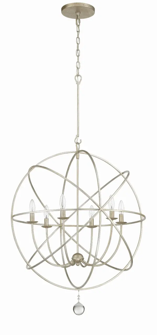 Solaris 28.5" Black Chandelier - Image 18