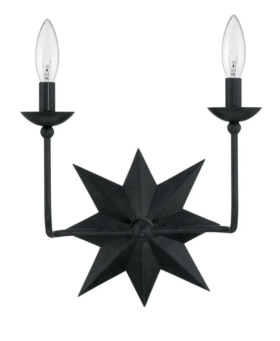 Whimsical Coastal Sconce with Rustic Edge and Versatile Appeal - Image 1