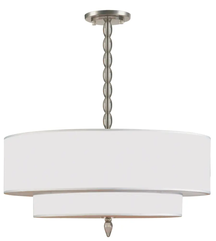 Luxo 26" Chandelier in Antique Brass - Image 7