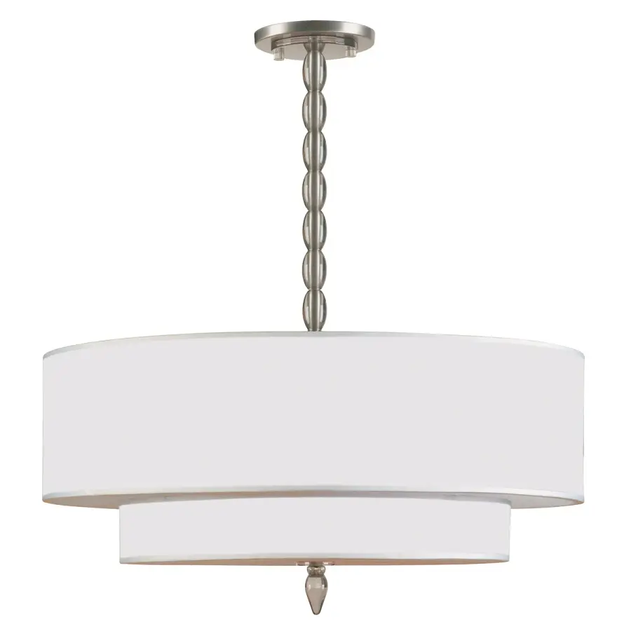 Luxo 26" Chandelier in Antique Brass - Image 8