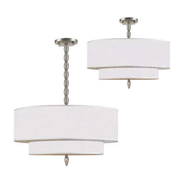 Luxo 26" Chandelier in Antique Brass - Image 10