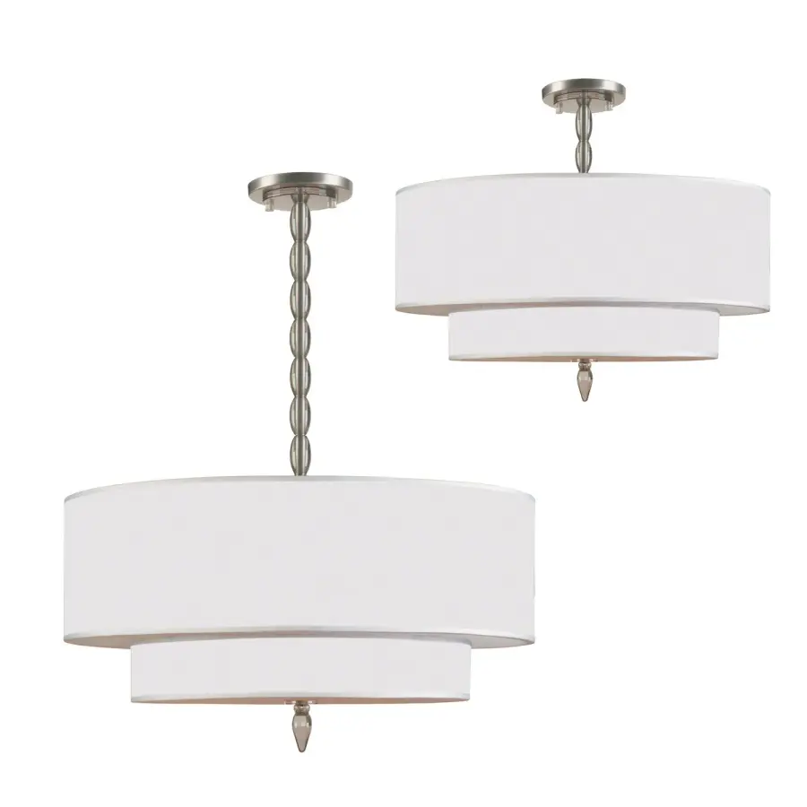 Luxo 26" Chandelier in Antique Brass - Image 10