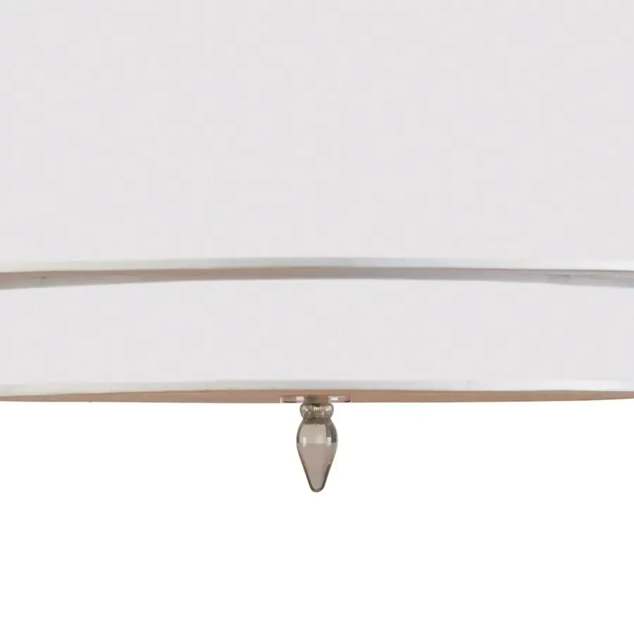 Luxo 26" Semi Flush Mount in Antique Brass - Image 11