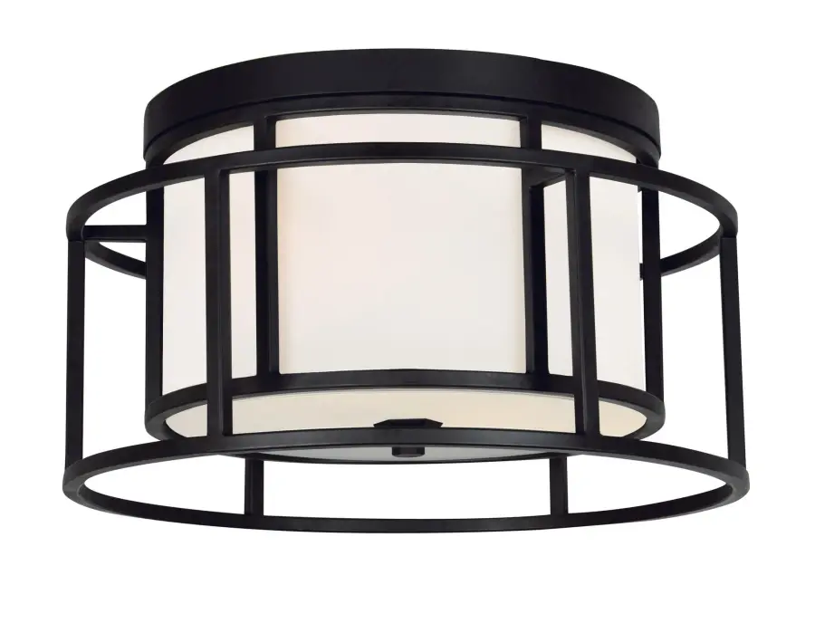 Hulton 15" Flush Mount in Luxe Gold - Image 7