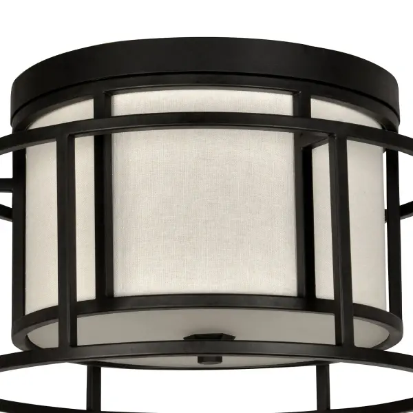 Hulton 15" Flush Mount in Luxe Gold - Image 10