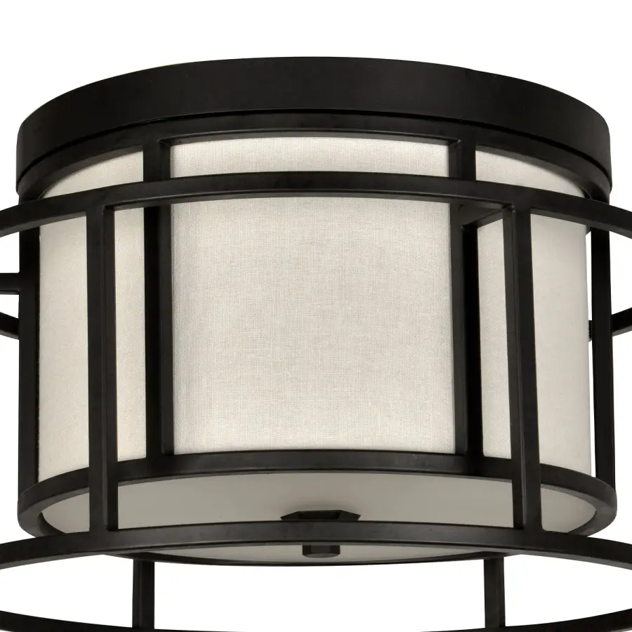 Hulton 15" Flush Mount in Luxe Gold - Image 10