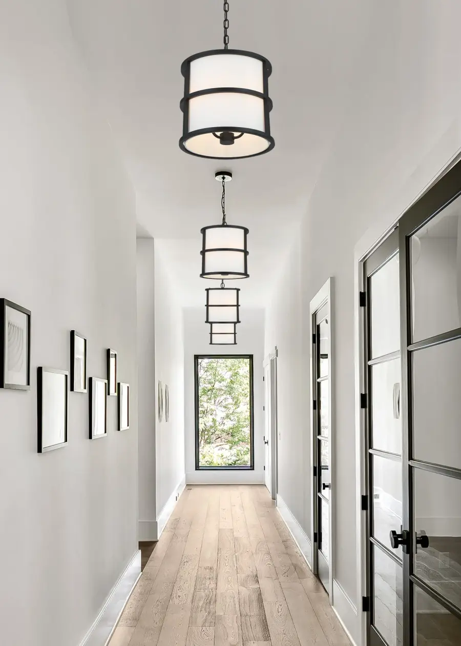 Hulton 13" Pendant in Luxe Gold - Image 11