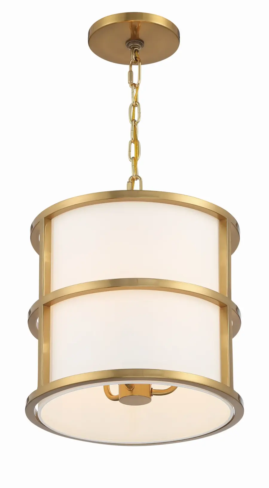 Hulton 13" Pendant in Luxe Gold - Image 3