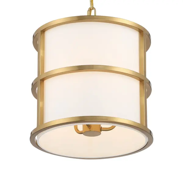 Hulton 13" Pendant in Luxe Gold - Image 4