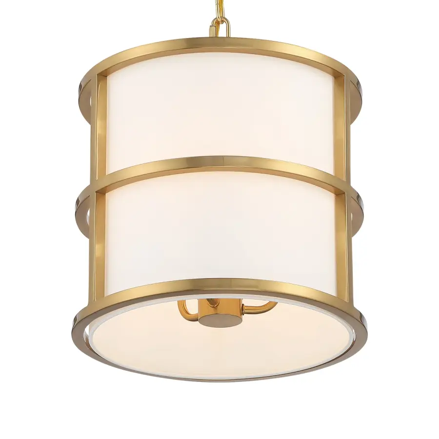 Hulton 13" Pendant in Luxe Gold - Image 4