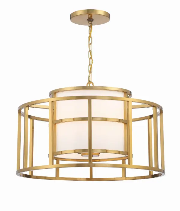 Hulton 25" Chandelier in Luxe Gold - Image 1
