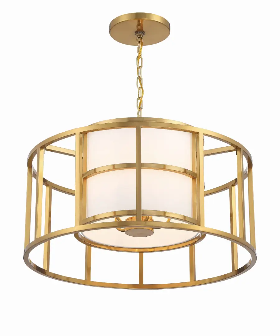 Hulton 25" Chandelier in Luxe Gold - Image 2