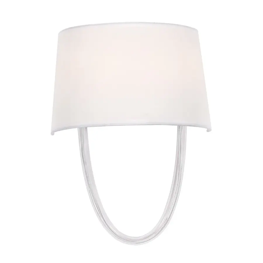 Stella 10" Glass Sconce with Red Cord - Image 1