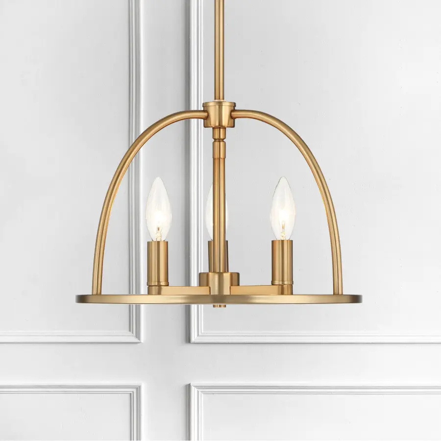 Abbott 13.75" Black Chandelier - Image 6