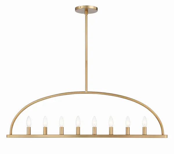 Abbott 42" Linear Chandelier - Image 1