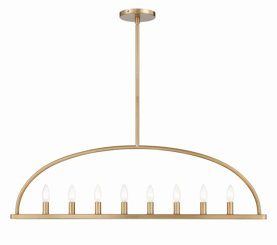 Abbott 42" Linear Chandelier - Image 1