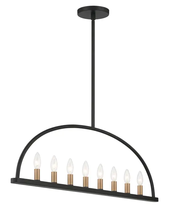 Abbott 42" Linear Chandelier - Image 14