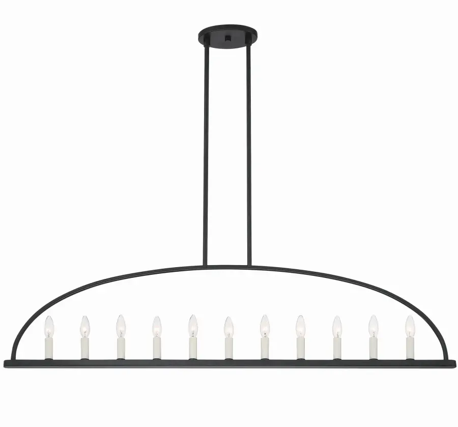Abbott 54" Linear Chandelier - Image 1