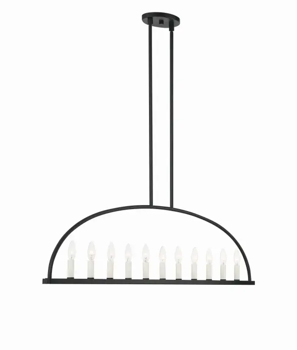 Abbott 54" Linear Chandelier - Image 3