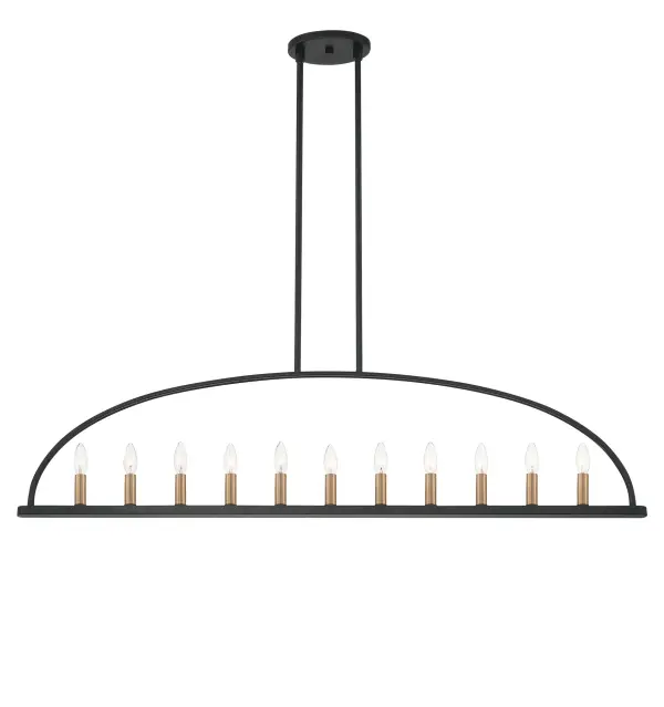 Abbott 54" Linear Chandelier - Image 6