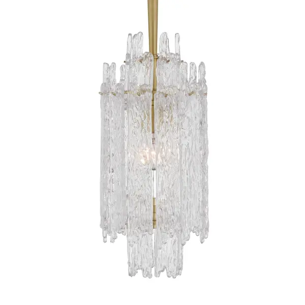 Ackerly 8.5" Ice Glass Chandelier - Image 5