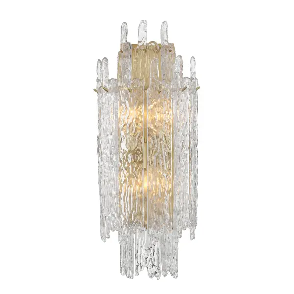 Ackerly 7.5" Ice Glass Sconce - Image 1