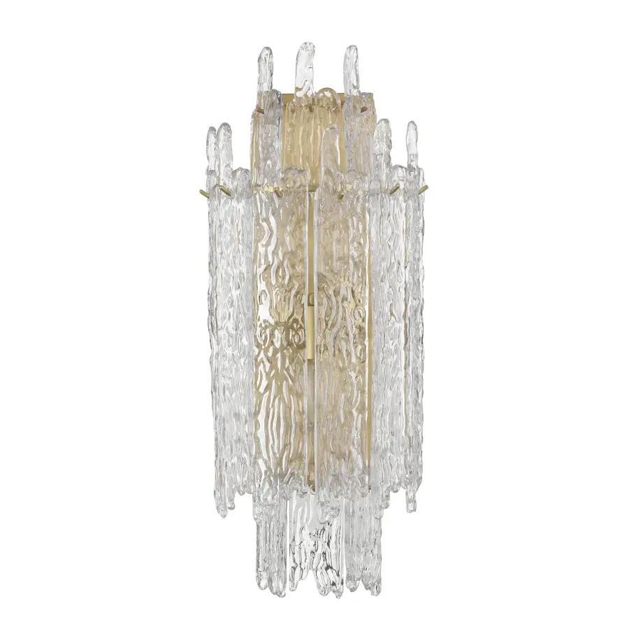 Ackerly 7.5" Ice Glass Sconce - Image 2