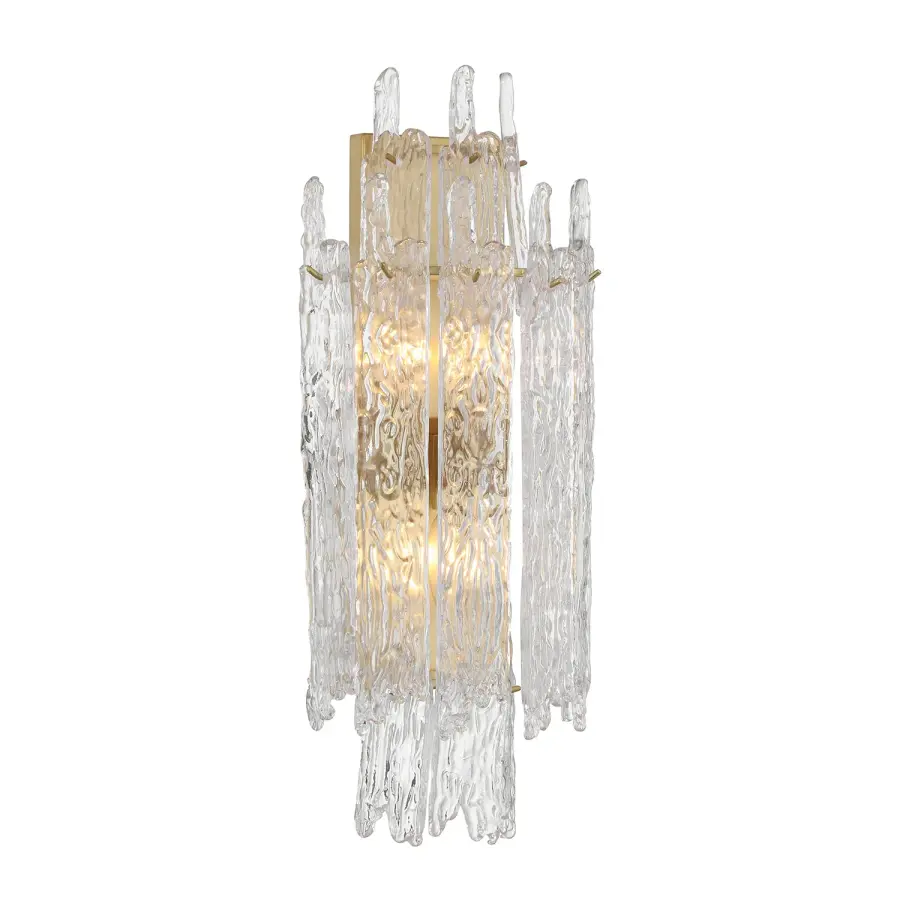 Ackerly 7.5" Ice Glass Sconce - Image 3