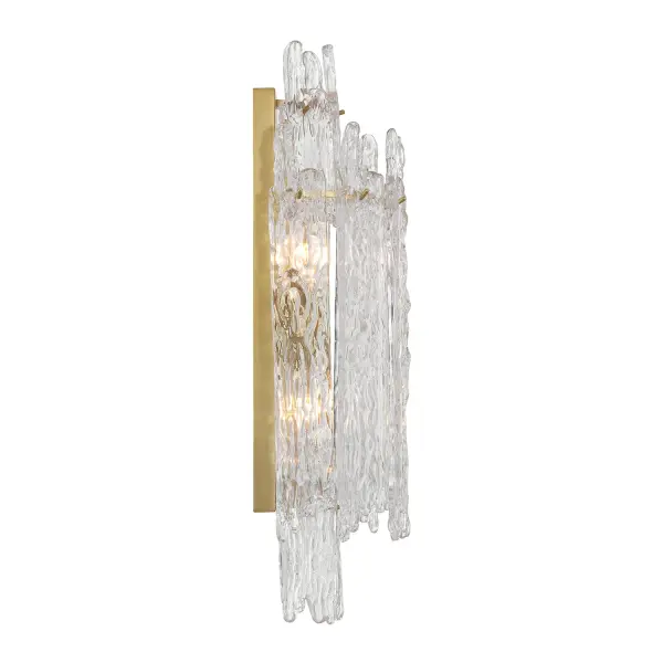 Ackerly 7.5" Ice Glass Sconce - Image 4