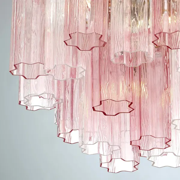 Addis 17.75" Chandelier in Polished Chrome with Autumn Glass - Image 45