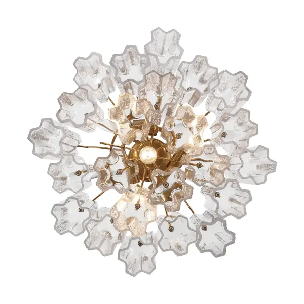 Addis 17.75" Chandelier in Polished Chrome with Autumn Glass - Image 66