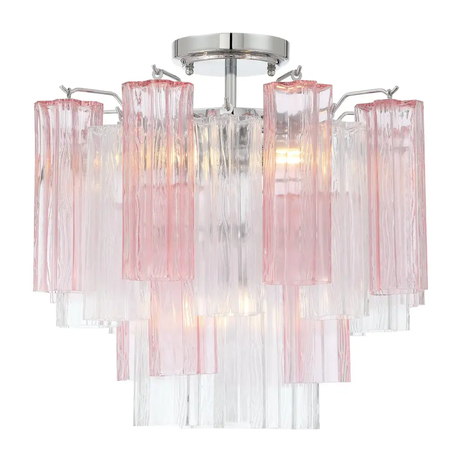 Stunning Mid-Century Statement Piece with Iconic Tronchi Glass Design - Image 1