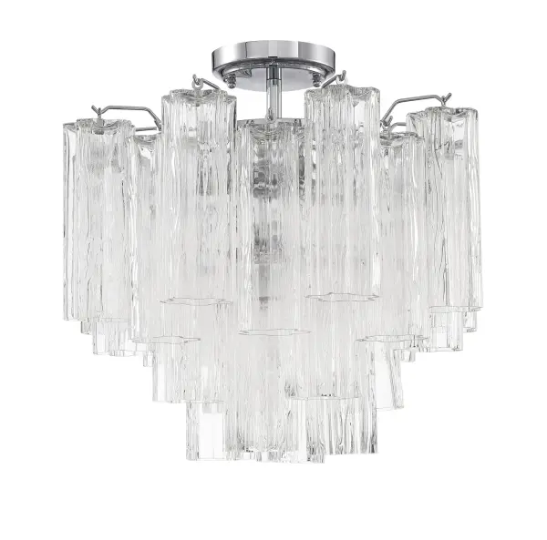 Stunning Mid-Century Statement Piece with Iconic Tronchi Glass Design - Image 16