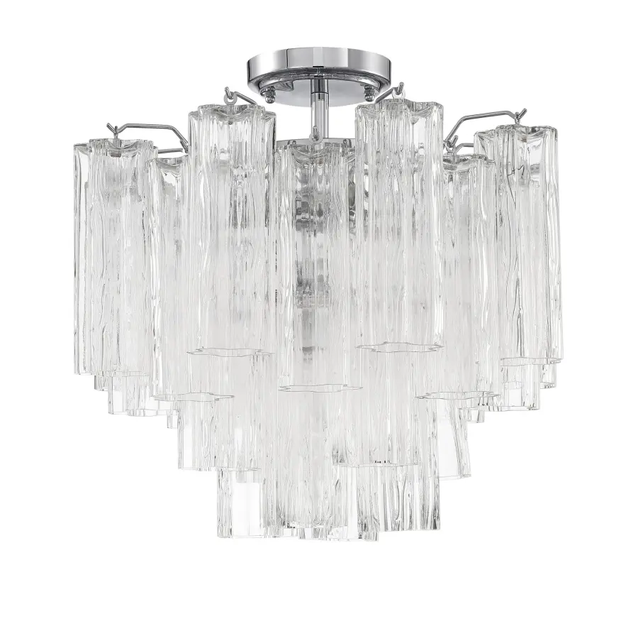 Stunning Mid-Century Statement Piece with Iconic Tronchi Glass Design - Image 16