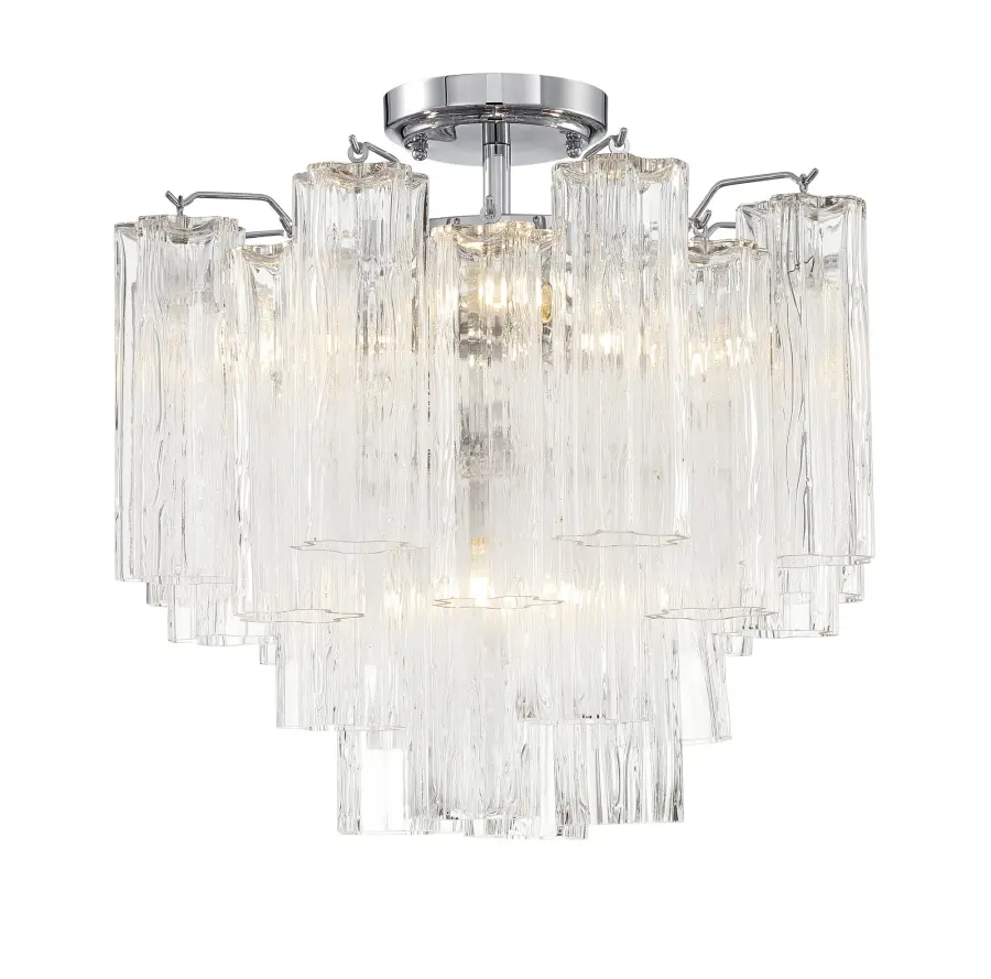 Stunning Mid-Century Statement Piece with Iconic Tronchi Glass Design - Image 17