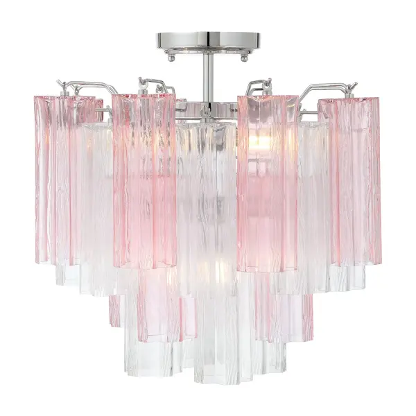 Stunning Mid-Century Statement Piece with Iconic Tronchi Glass Design - Image 3