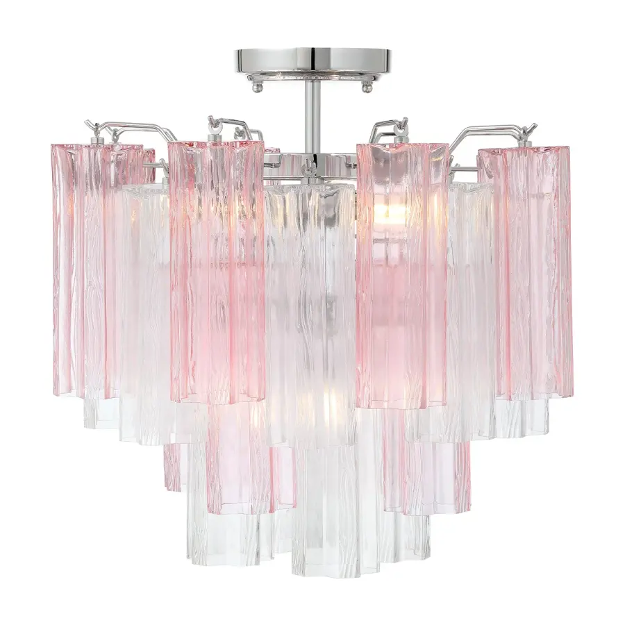 Stunning Mid-Century Statement Piece with Iconic Tronchi Glass Design - Image 3