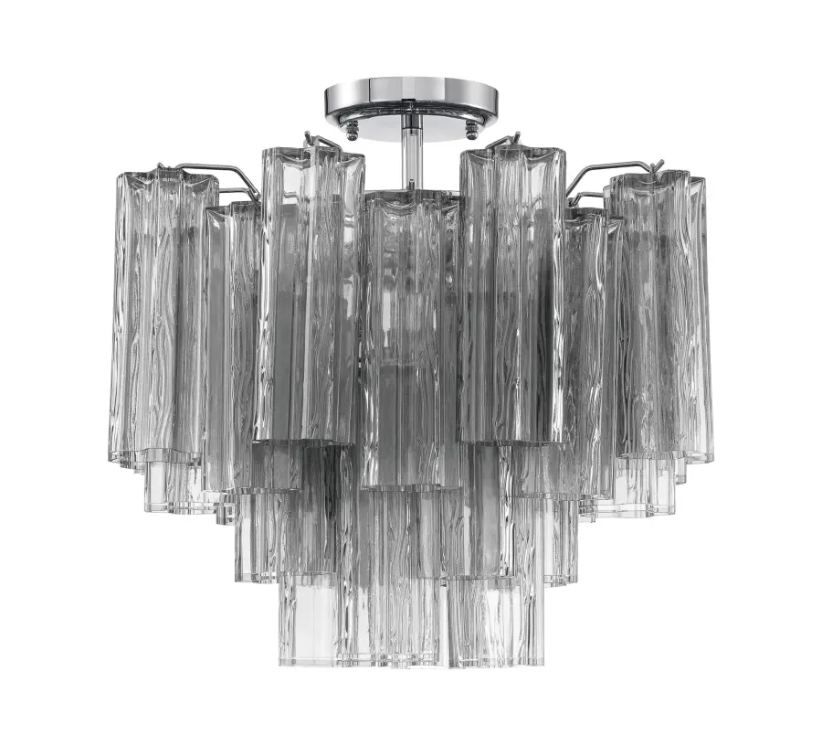 Stunning Mid-Century Statement Piece with Iconic Tronchi Glass Design - Image 24