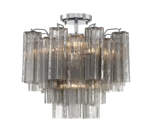 Stunning Mid-Century Statement Piece with Iconic Tronchi Glass Design - Image 25