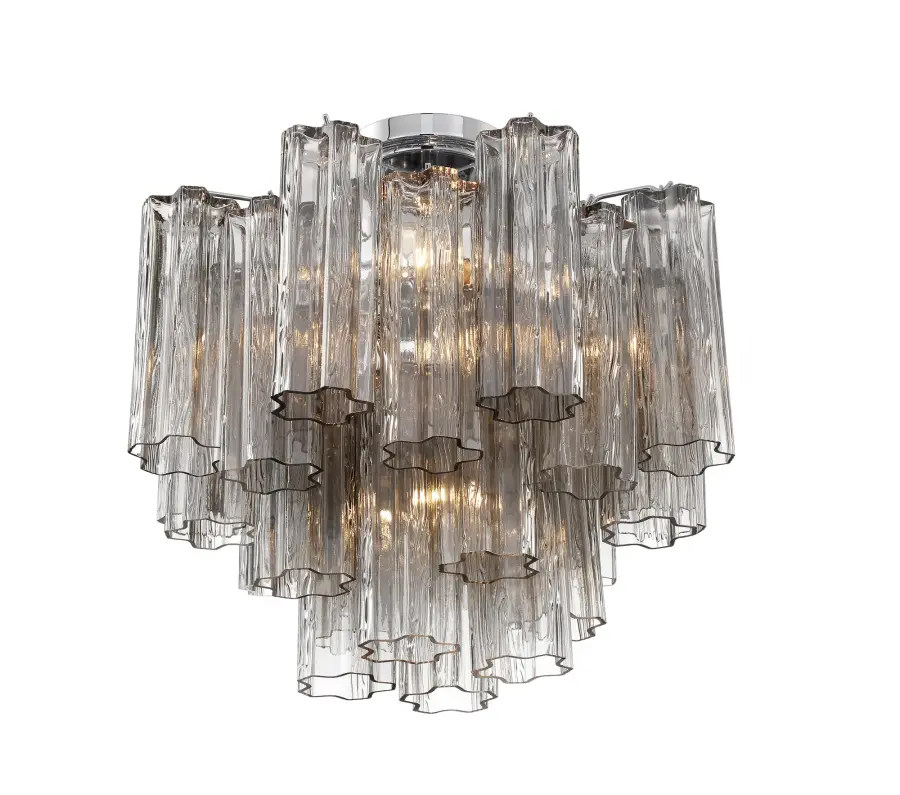 Stunning Mid-Century Statement Piece with Iconic Tronchi Glass Design - Image 26