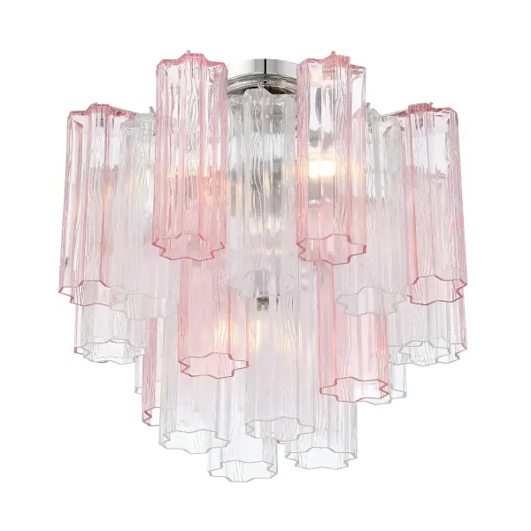 Stunning Mid-Century Statement Piece with Iconic Tronchi Glass Design - Image 4