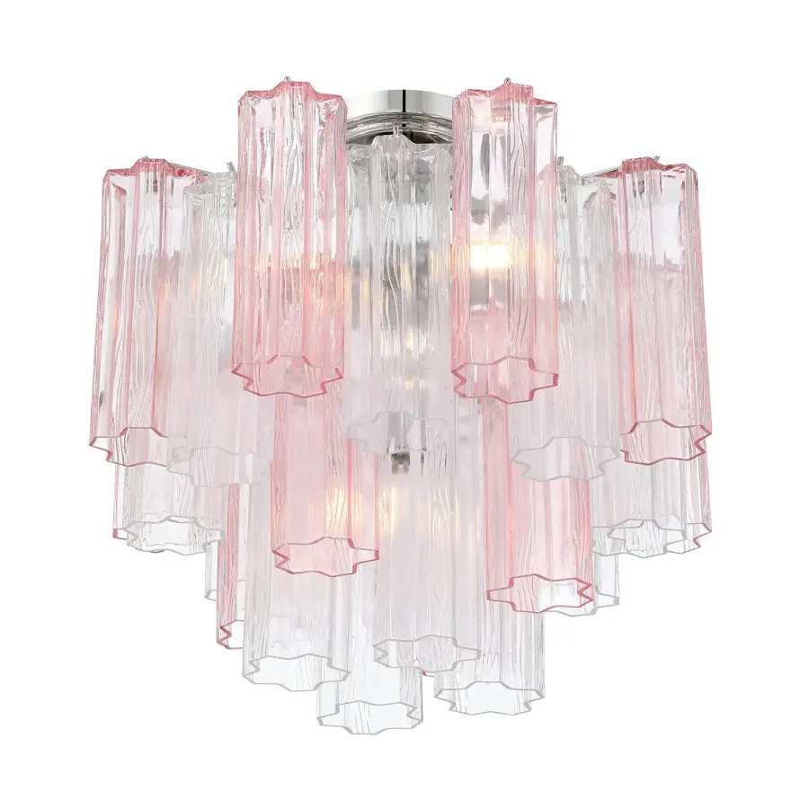 Stunning Mid-Century Statement Piece with Iconic Tronchi Glass Design - Image 4