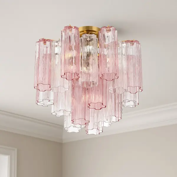 Stunning Mid-Century Statement Piece with Iconic Tronchi Glass Design - Image 46