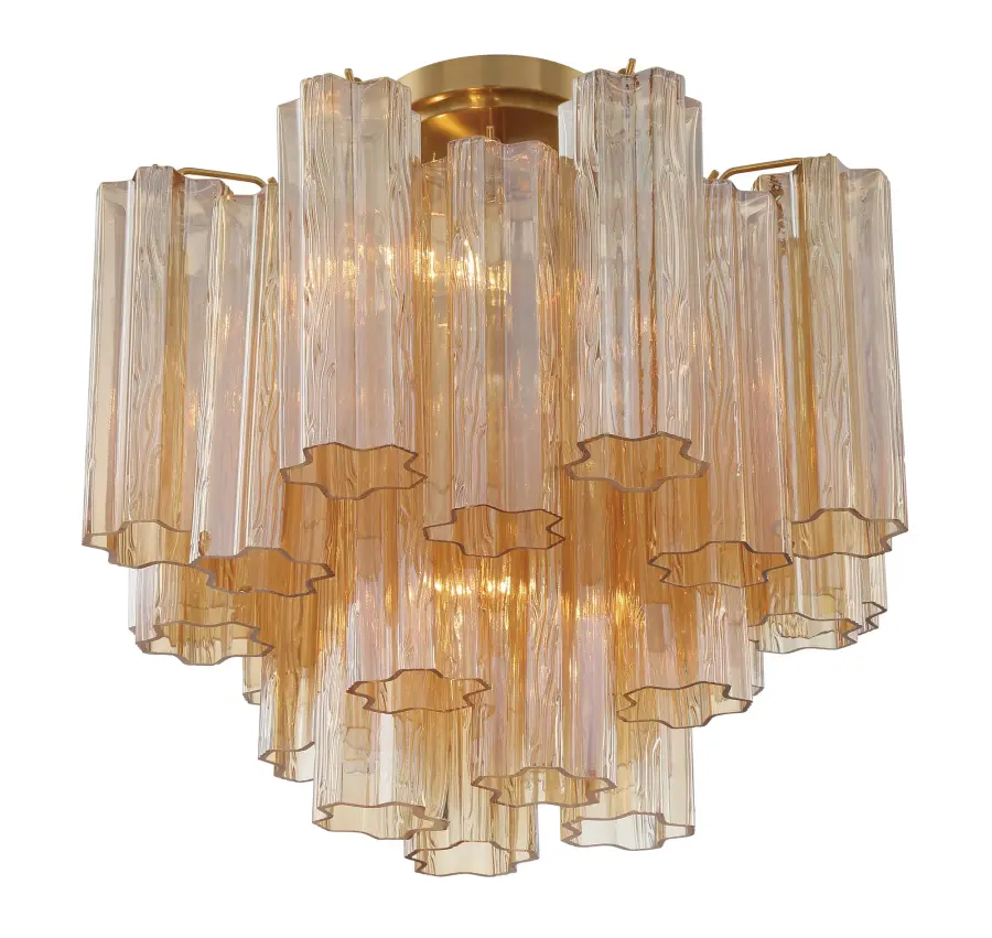 Stunning Mid-Century Statement Piece with Iconic Tronchi Glass Design - Image 51