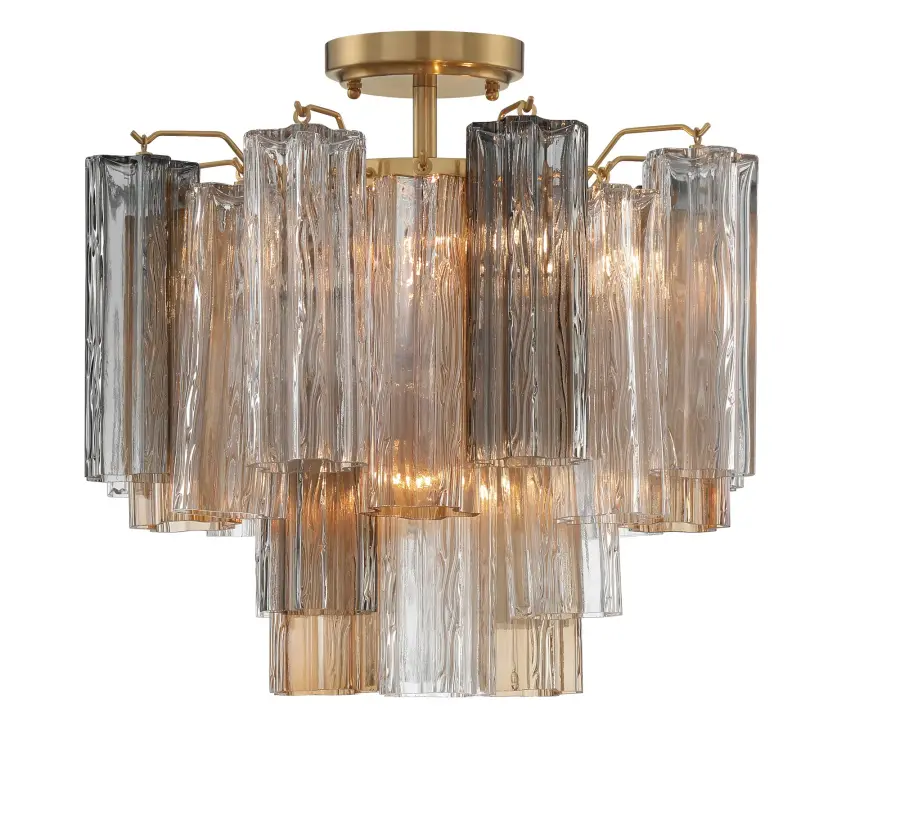Stunning Mid-Century Statement Piece with Iconic Tronchi Glass Design - Image 56