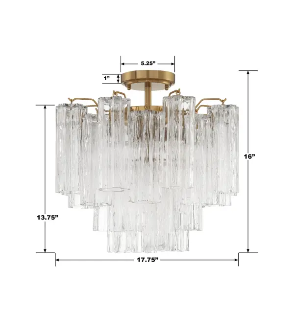 Stunning Mid-Century Statement Piece with Iconic Tronchi Glass Design - Image 71
