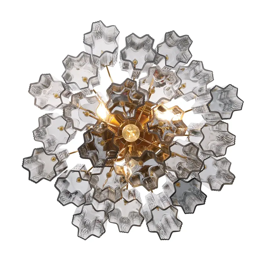 Stunning Mid-Century Statement Piece with Iconic Tronchi Glass Design - Image 74