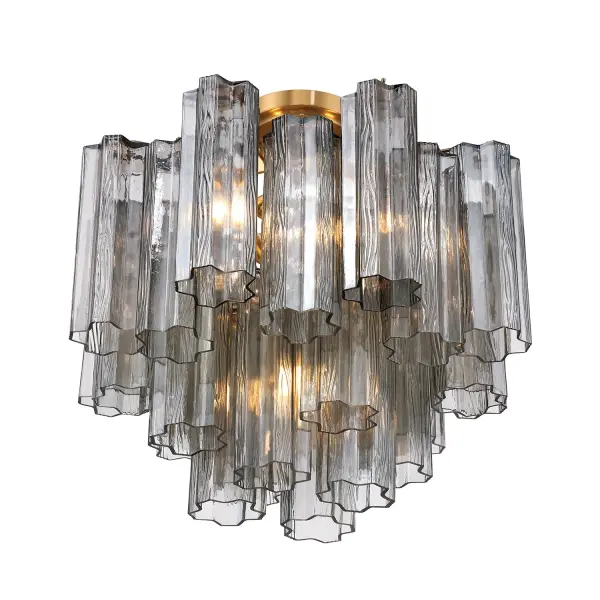 Stunning Mid-Century Statement Piece with Iconic Tronchi Glass Design - Image 75